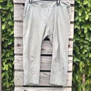 Belle by Kim Gravel Stretchy Green Pants